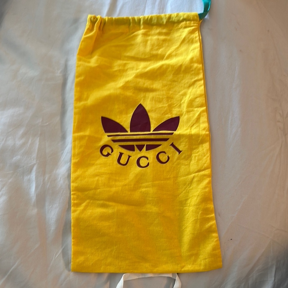 Gucci Yellow Drawstring Bag